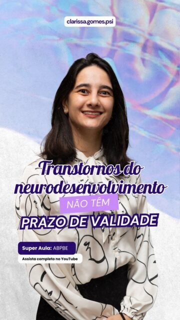 Assista à minha palestra sobre adultos neurodivergentes! Link na bio.

#psicologia #neurodiversidade